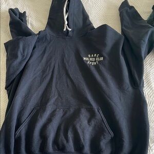 Black Crewneck Hoodie by Darc Sport